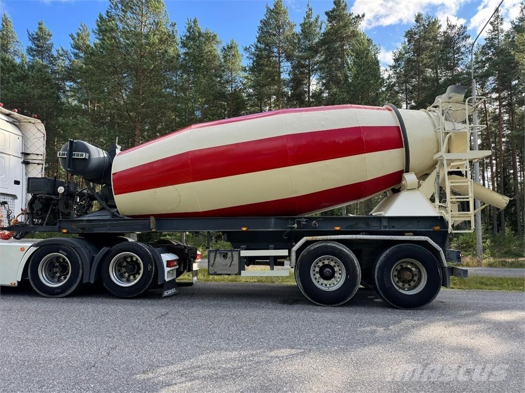 Liebherr 12m3 콘크리트 믹서트럭