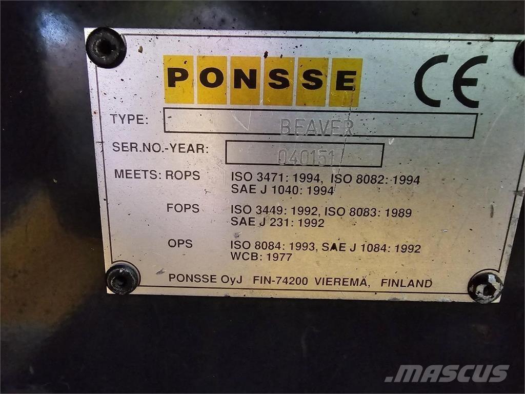 Ponsse Beaver 원목 하베스터