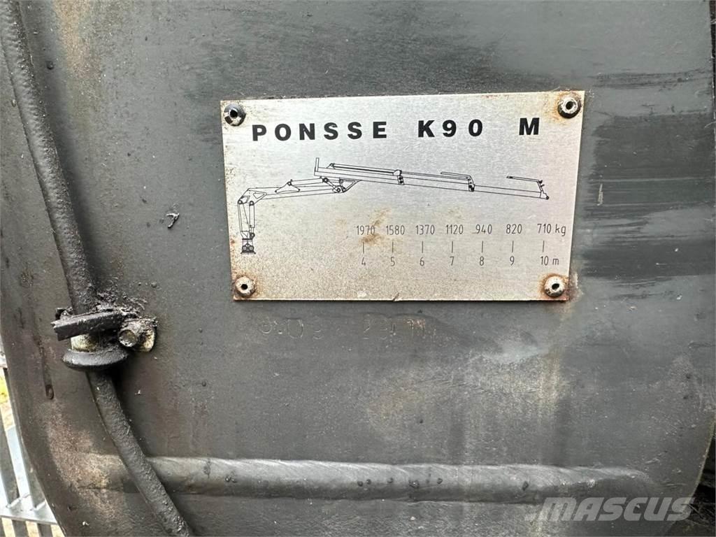 Ponsse Elk 원목 포워더