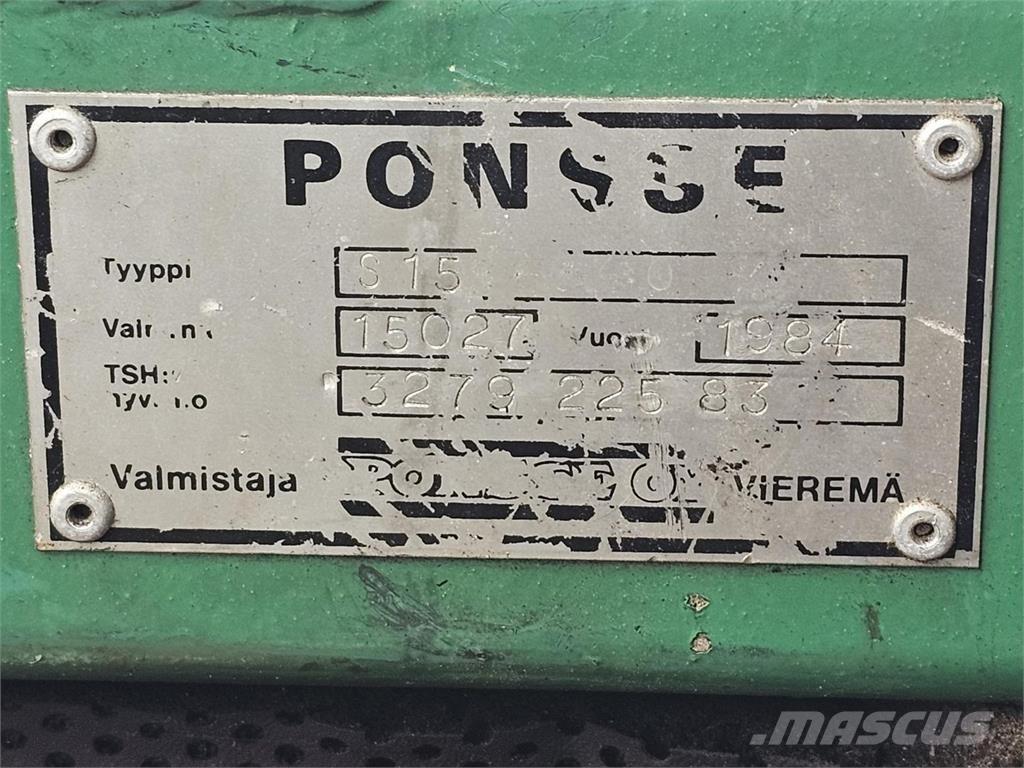 Ponsse S15 원목 포워더