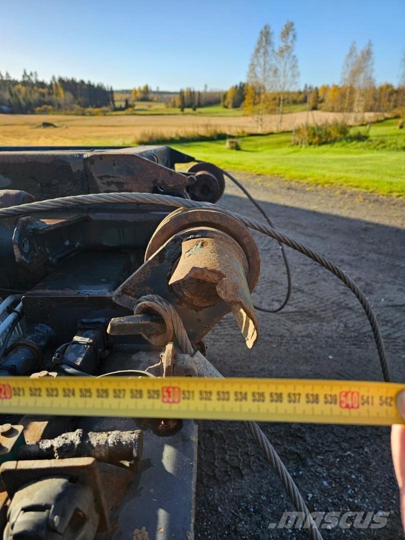 Scania 124C 6X4 훅 리프트 트럭