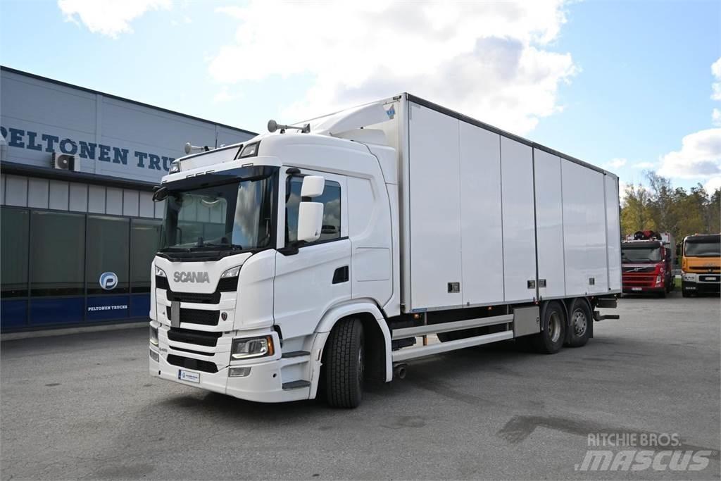 Scania G410 6X2 탑차 트럭