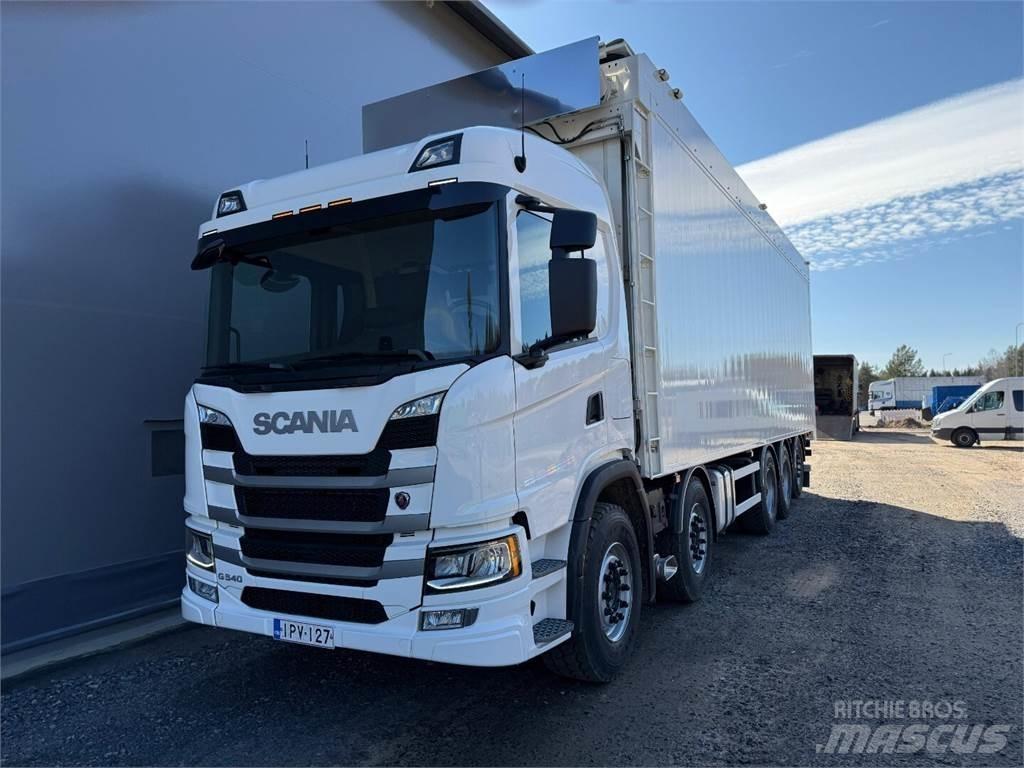 Scania G540 10x4 우드칩 트럭