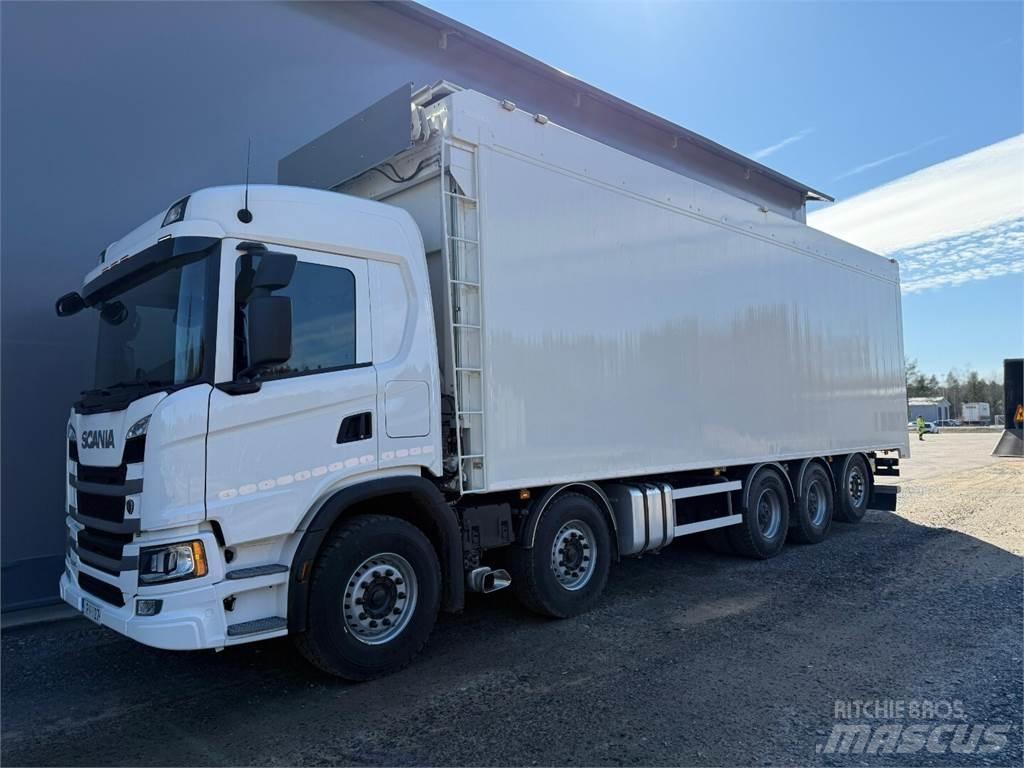 Scania G540 10x4 우드칩 트럭
