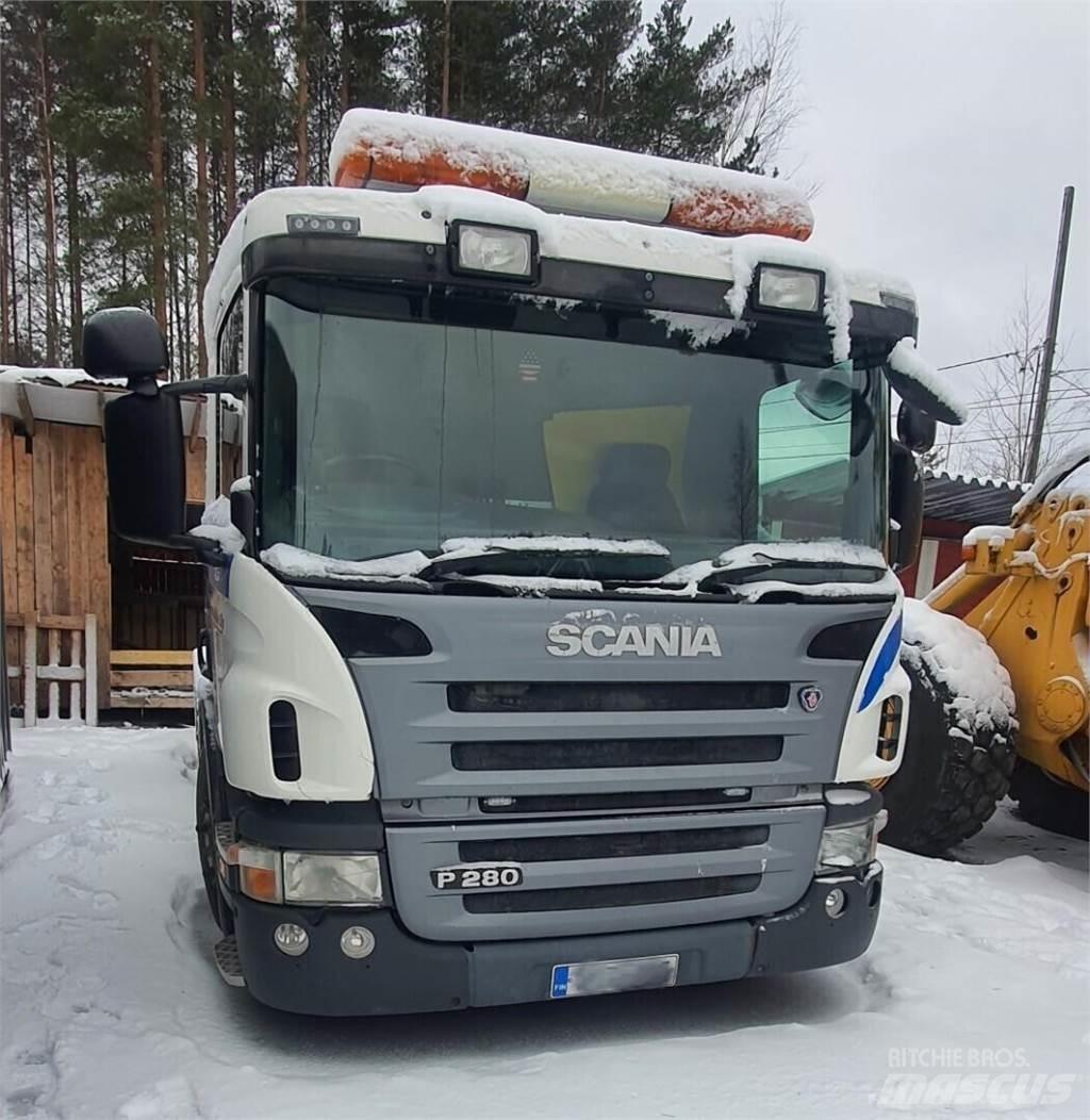 Scania P 280 훅 리프트 트럭