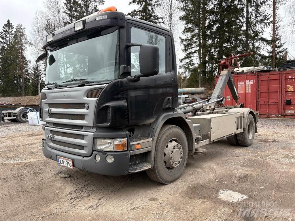 Scania P 9 d 훅 리프트 트럭