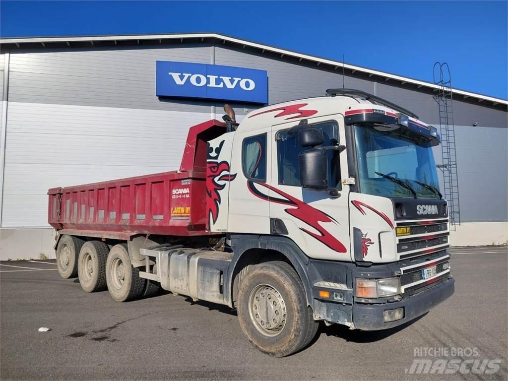 Scania P124 420hp 덤프 트럭