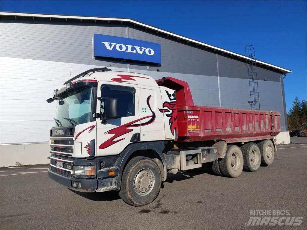 Scania P124 420hp 덤프 트럭