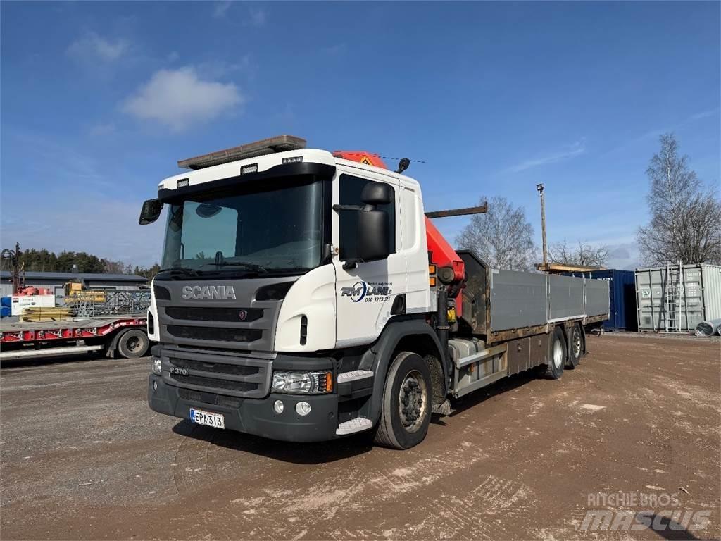 Scania P370 크레인 트럭