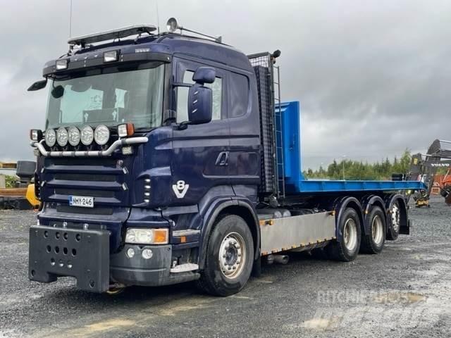 Scania R500 훅 리프트 트럭