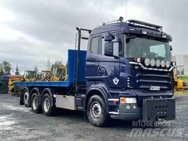 Scania R500 훅 리프트 트럭
