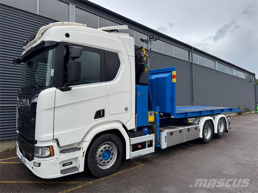Scania R580 6X2 크레인 트럭