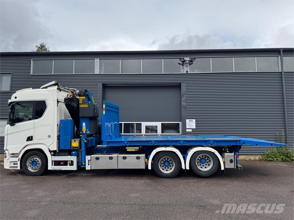 Scania R580 6X2 크레인 트럭
