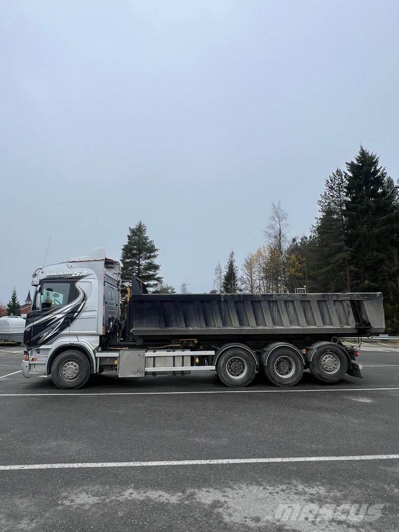 Scania R730 훅 리프트 트럭