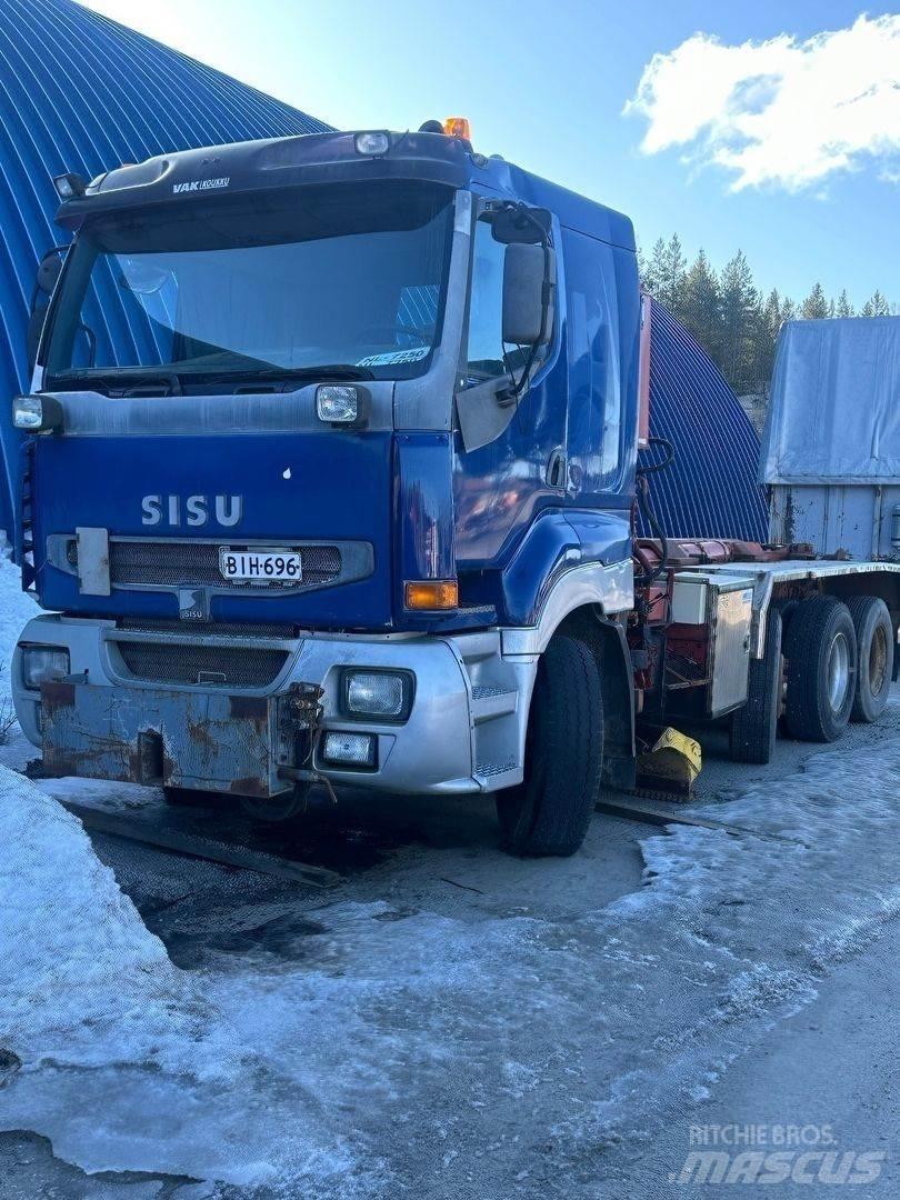 Sisu E14 훅 리프트 트럭
