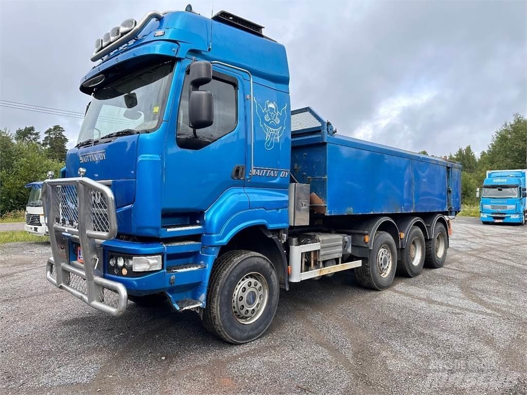 Sisu R500 8x4 덤프 트럭