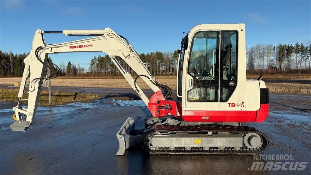 Takeuchi TB145 소형 굴삭기 7톤 미만