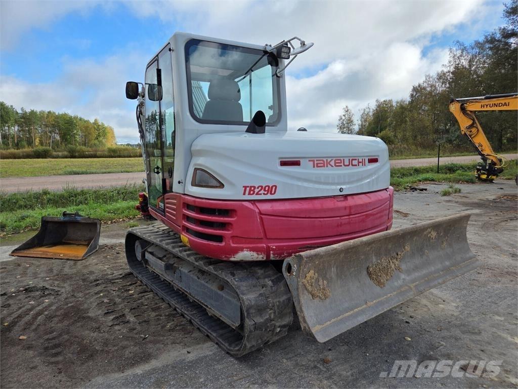 Takeuchi TB290 중형굴삭기 7톤-28톤