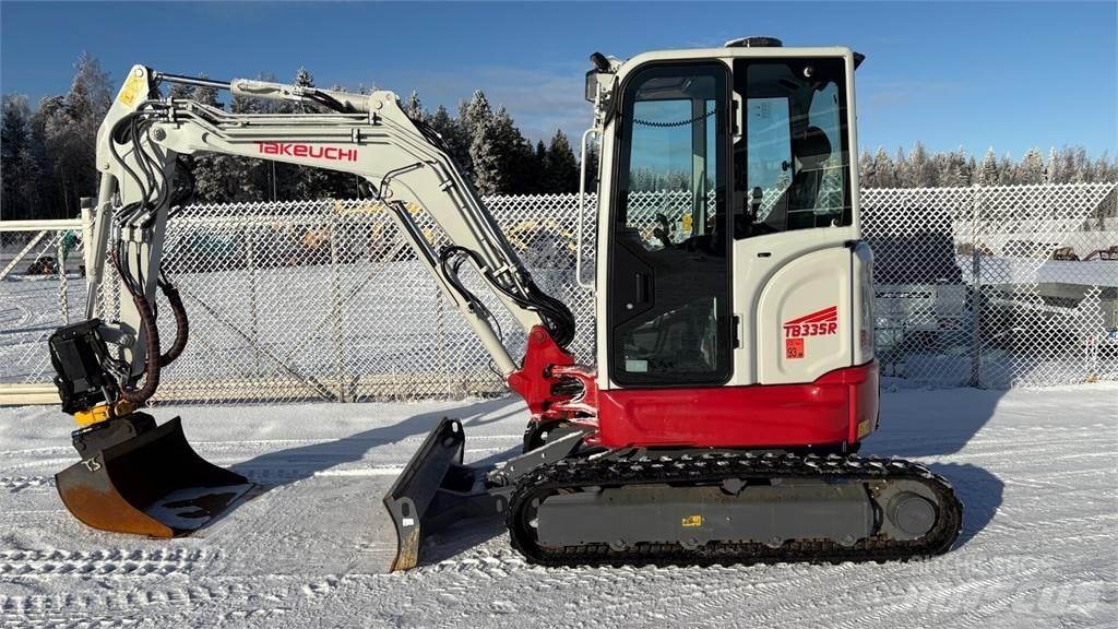 Takeuchi TB335R 소형 굴삭기 7톤 미만