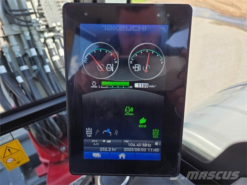 Takeuchi TB350R 소형 굴삭기 7톤 미만