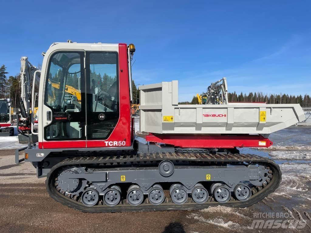Takeuchi TCR50  궤도식 덤프