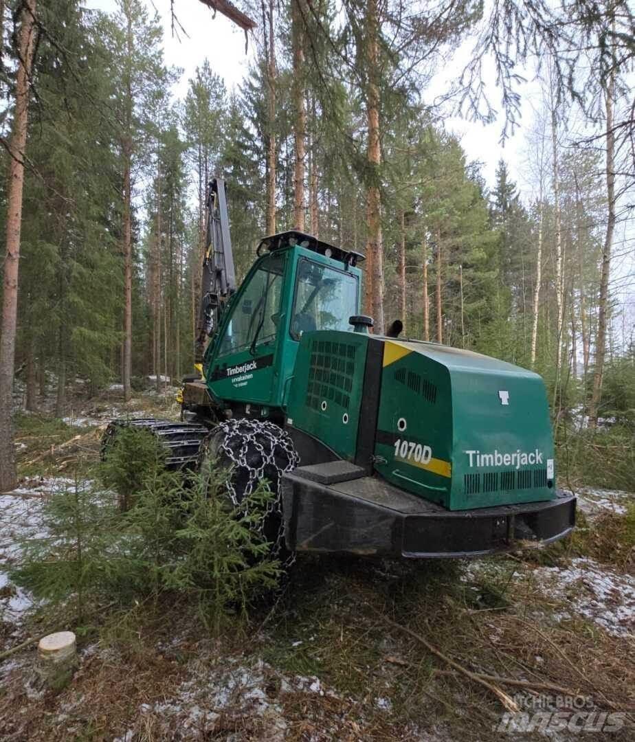 Timberjack 1070D 원목 하베스터