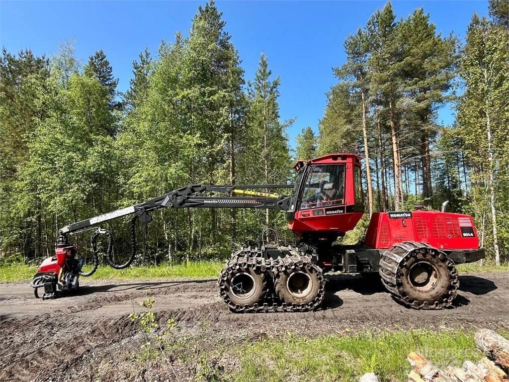 Valmet 901.4 원목 하베스터