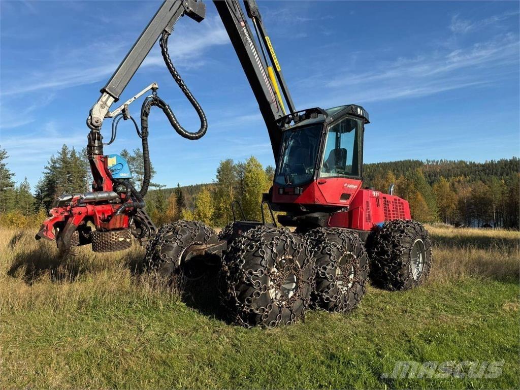 Valmet 911 원목 하베스터