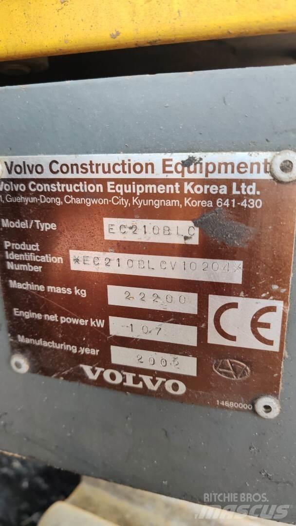 Volvo 210 B 대형 굴삭기 29톤 이상