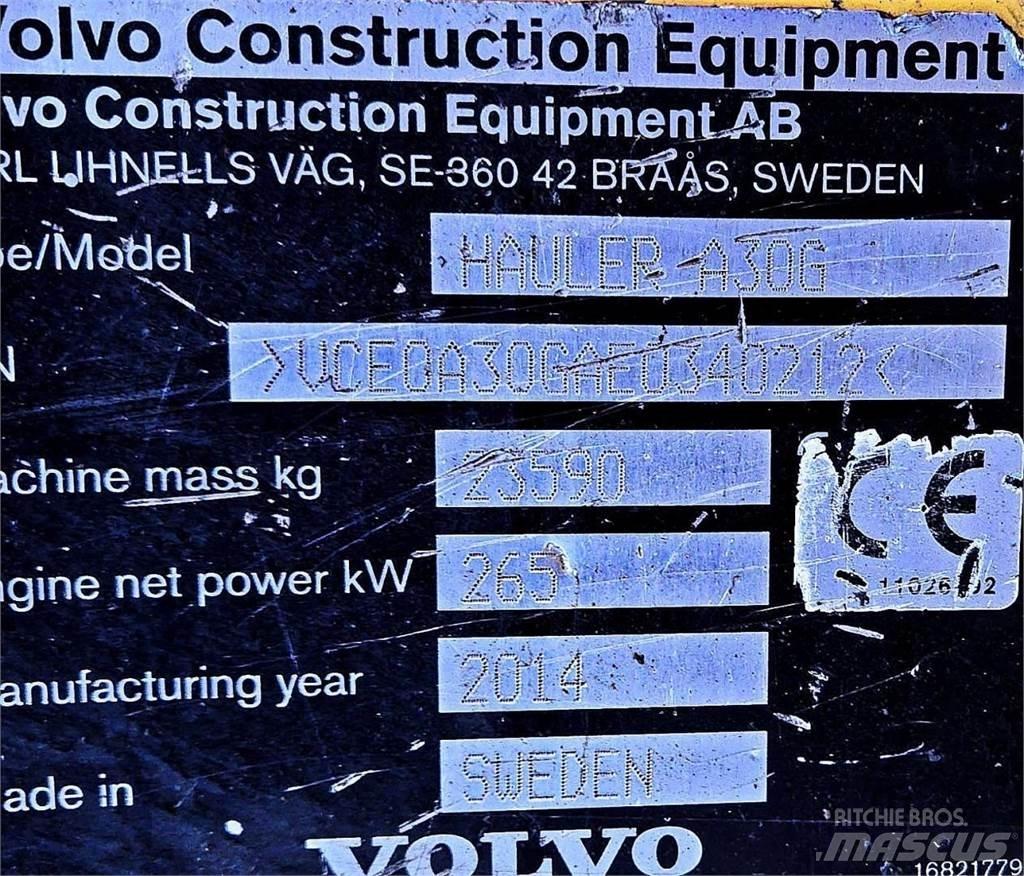 Volvo A30G 연결식 홀러