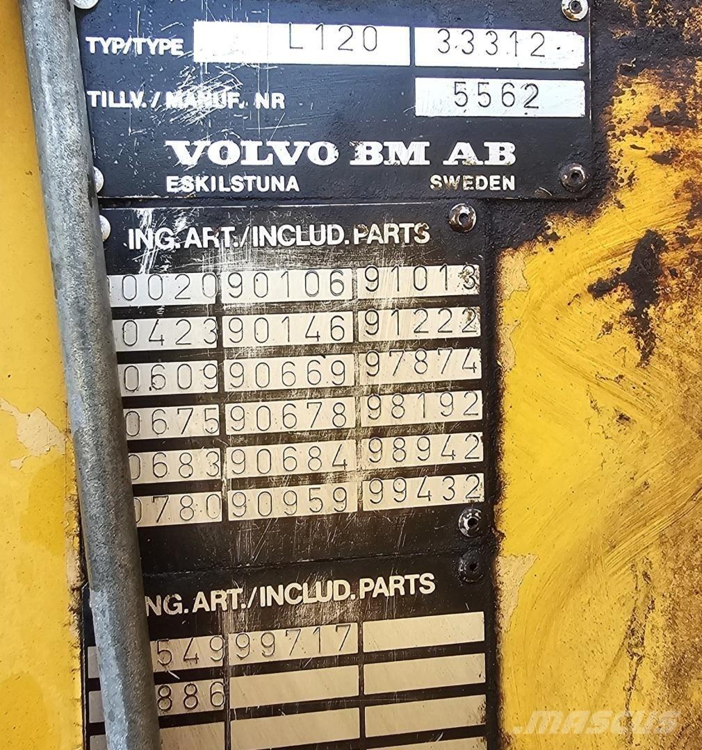 Volvo BM L120  휠로우더