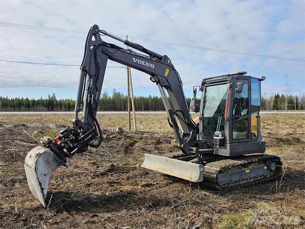 Volvo ECR 58 F 소형 굴삭기 7톤 미만
