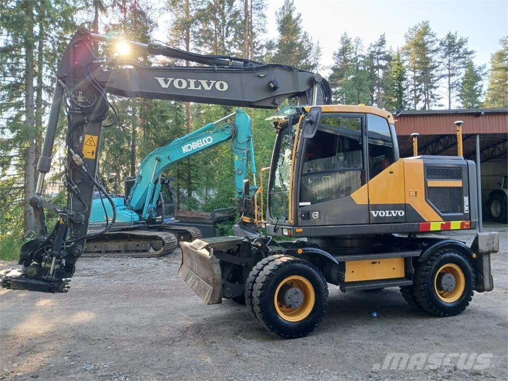Volvo EW 160 E  휠 굴삭기
