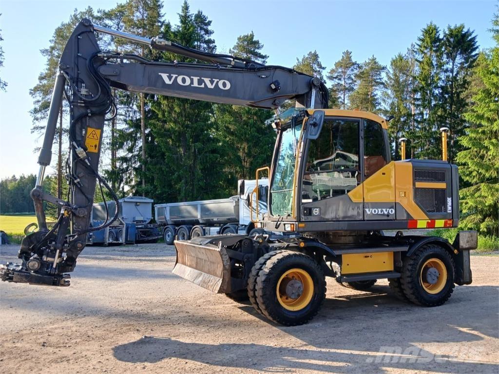 Volvo EW 160 E  휠 굴삭기