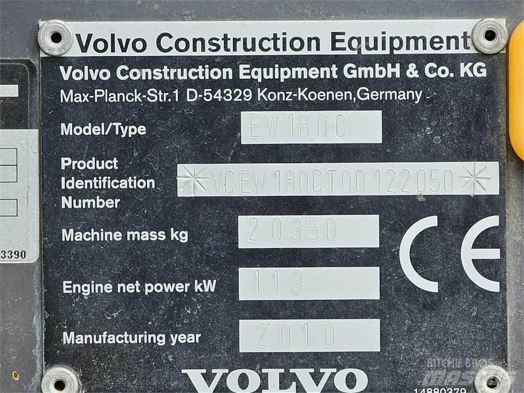 Volvo EW 180 C  휠 굴삭기
