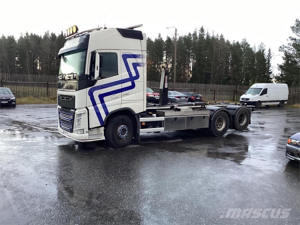 Volvo FH 540 훅 리프트 트럭