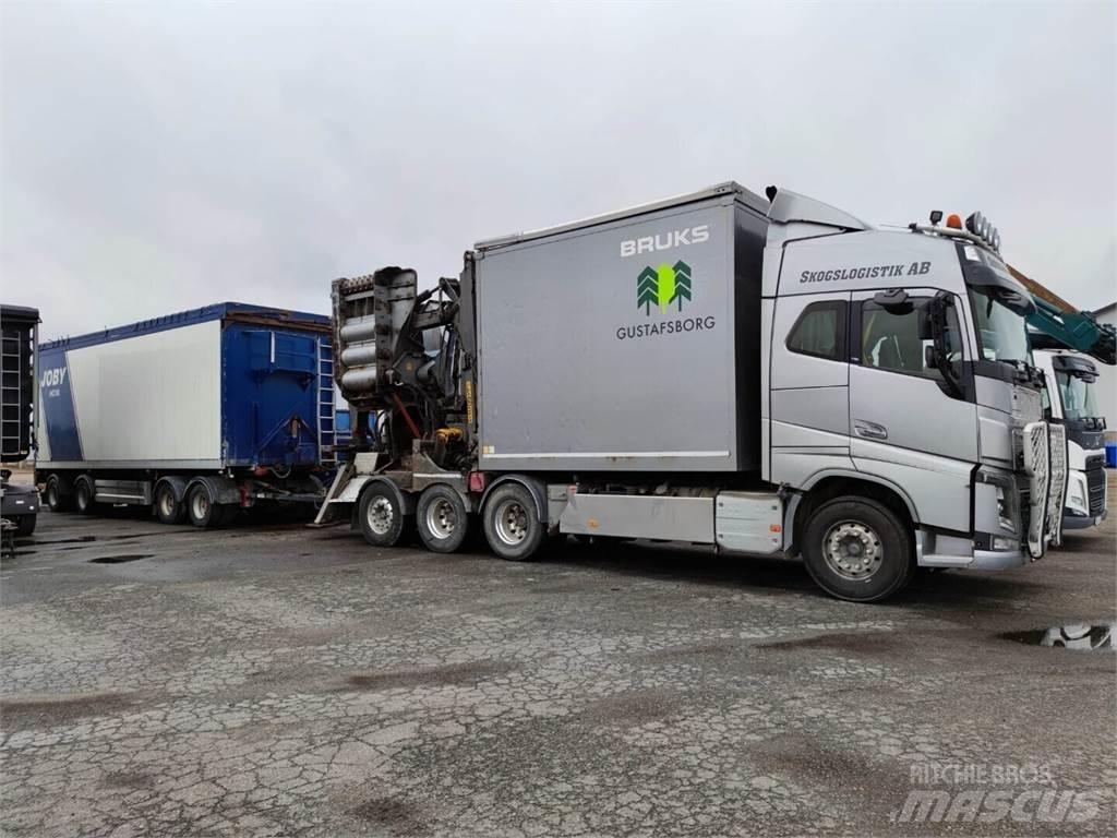Volvo FH16 우드칩 트럭