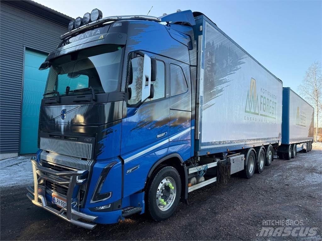 Volvo fh16 우드칩 트럭