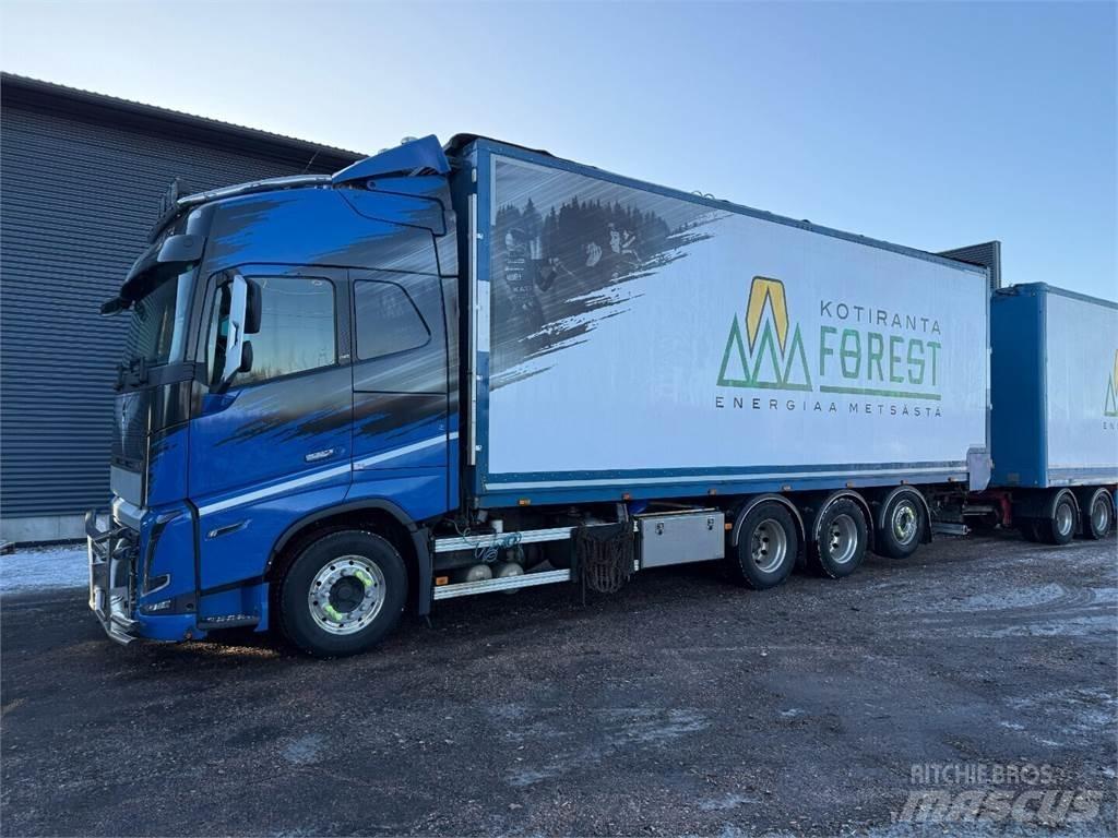 Volvo fh16 우드칩 트럭
