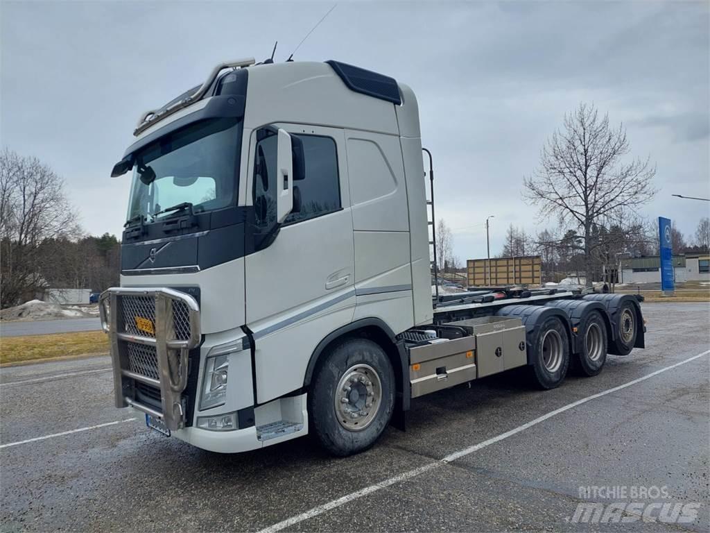 Volvo FH500 8x4 훅 리프트 트럭