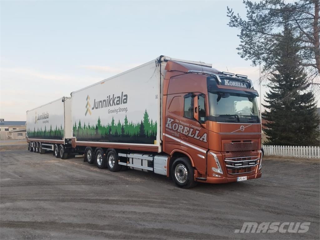 Volvo FH500TC 8x4 우드칩 트럭