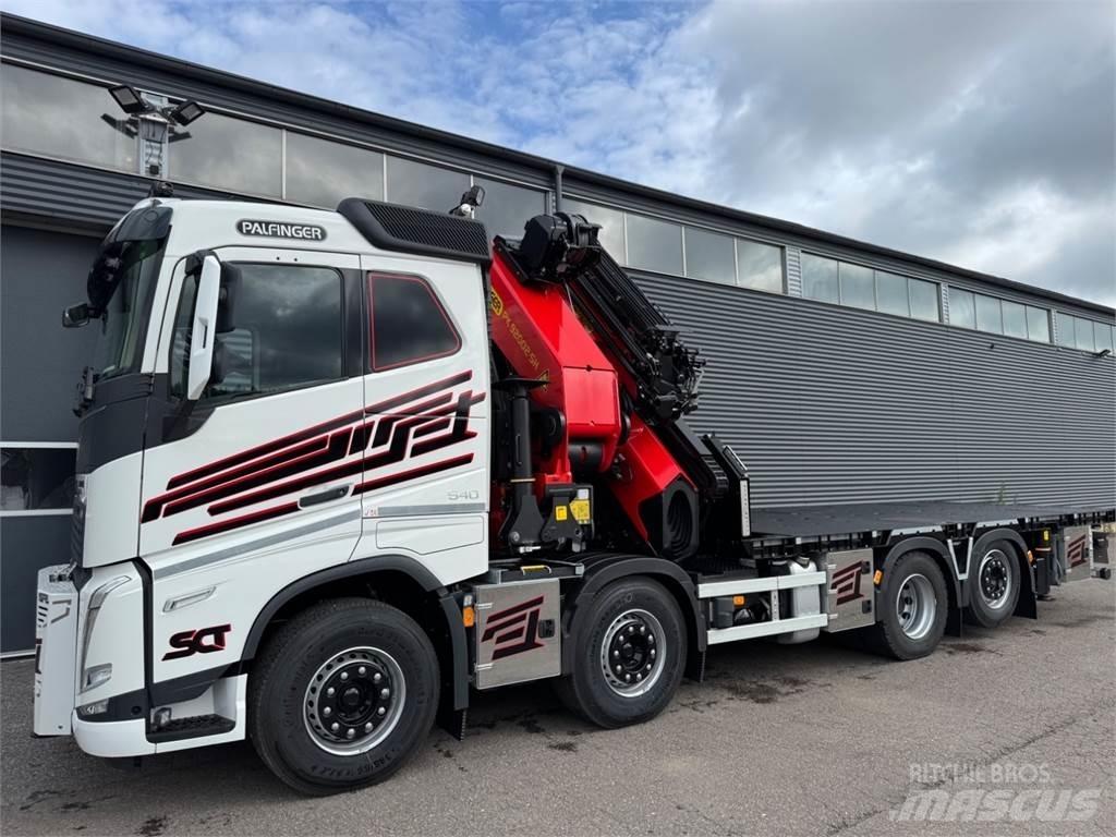 Volvo FH540 8X2*6 크레인 트럭