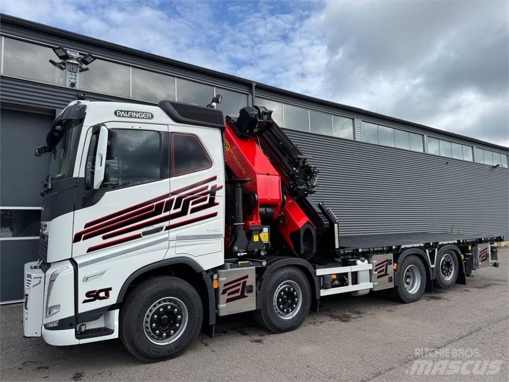 Volvo FH540 8X2*6 크레인 트럭