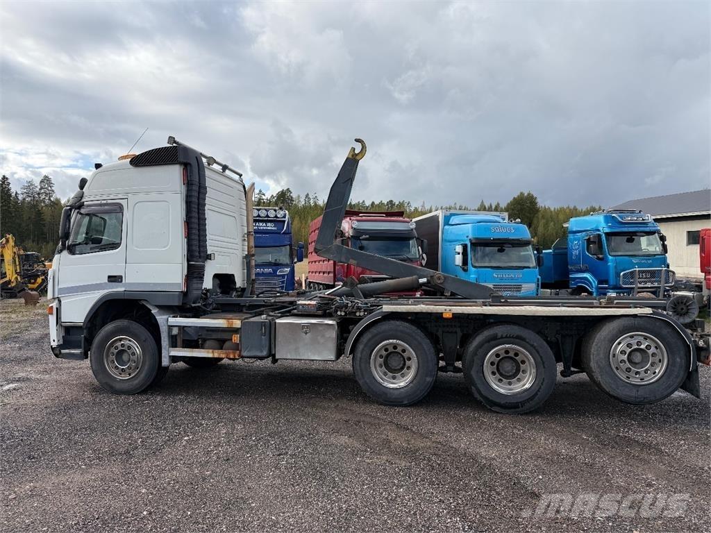 Volvo FM 12 8x4 훅 리프트 트럭