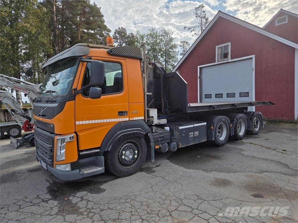 Volvo FM410 Euro6 훅 리프트 트럭