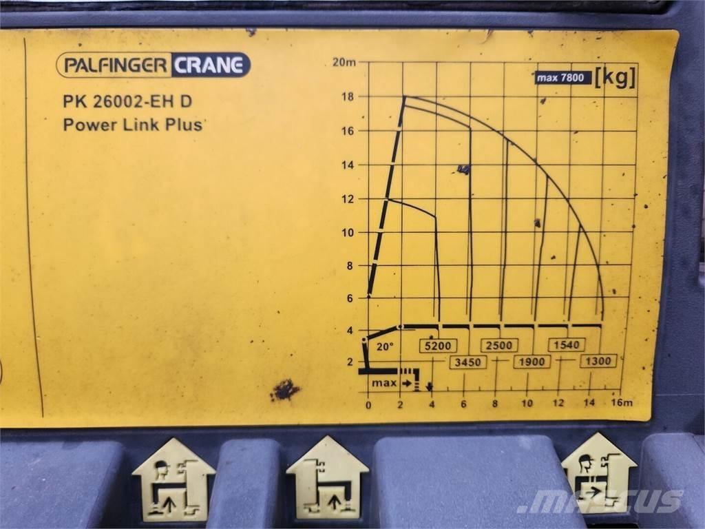 Volvo FMX 6x2 크레인 트럭
