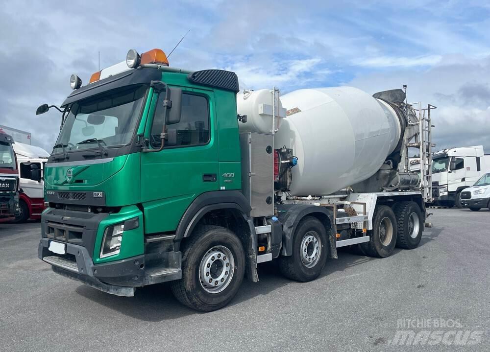 Volvo FMX 8X4 콘크리트 믹서트럭