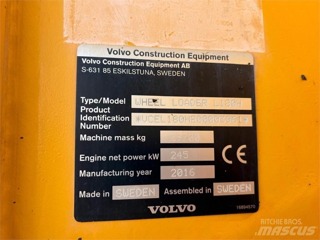 Volvo L 180 H  휠로우더