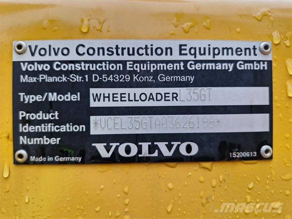 Volvo L 35 GT  휠로우더