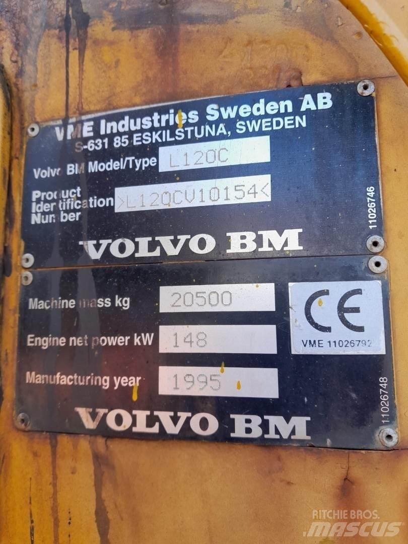 Volvo L120C  휠로우더